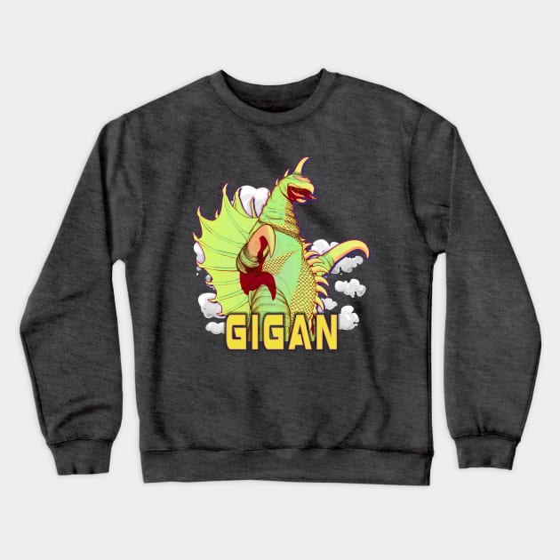 Comic Pop Gigan Crewneck Sweatshirt by Digiwip